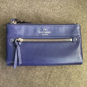 Kate Spade leather zip wallet